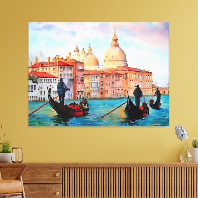 Toile Gondoles de Venise (Insitu(Salon))
