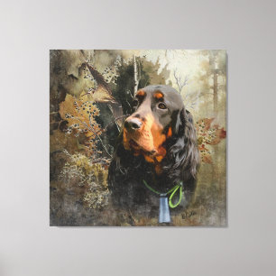 Toile Gordon Setter