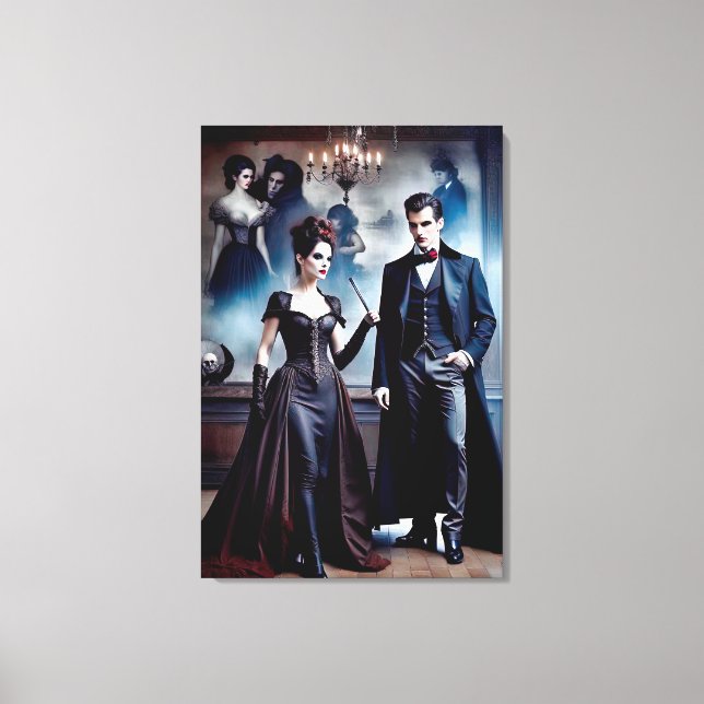 Toile Gorgeus Victorian Vampires (Recto)