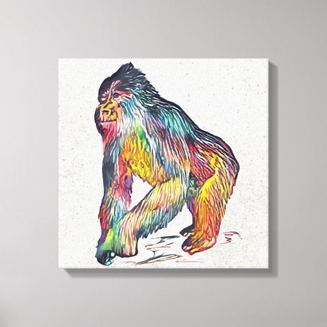 Toile Gorilla (Recto)