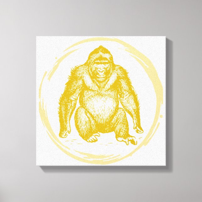 Toile Gorilla vintage (Recto)