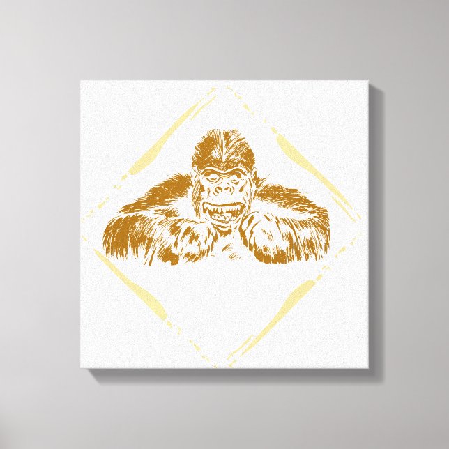 Toile Gorilla vintage (Recto)