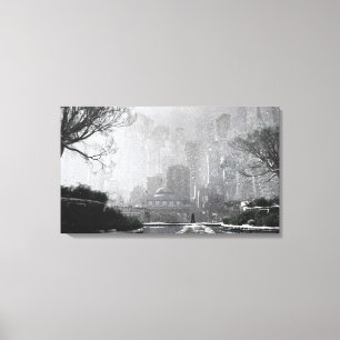 Toile Gotham Garden (hiver)