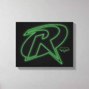 Toile Gotham Knights Robin Logo
