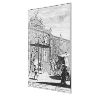 Toile Goût, ou porte de Burlington, 1732