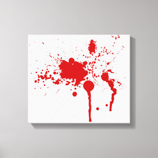 Toile Goutte de sang Bloody Bleeding Halloween