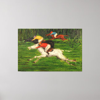 Toile GP di galoppo de 60 po x 40 po