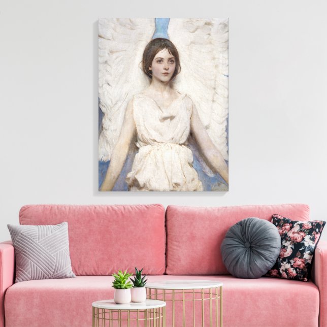 Toile Grace céleste : Angel par Abbott Handerson Thayer (Insitu(Salon))