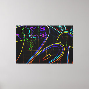 Toile Graffiti 10 60x40 (150x100cm) waccna