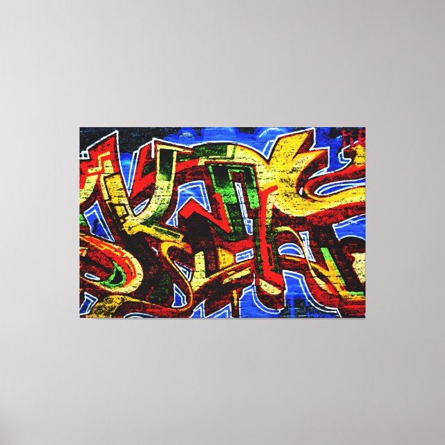 Toile Graffiti 17 60x40 (150x100cm) waccnm (Recto)