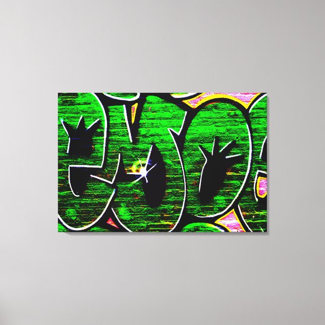 Toile Graffiti 18 36x24 (90x60cm) waccna (Recto)