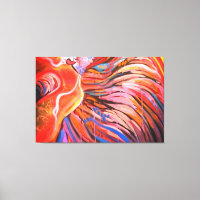 "GRAFFITI ABSTRAIT BLUE ORANGE ART"