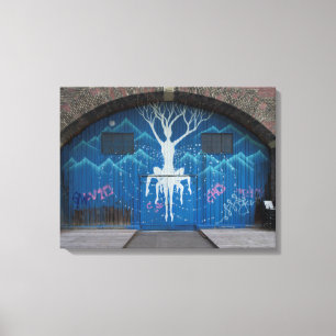Toile Graffiti Arbre De Vie