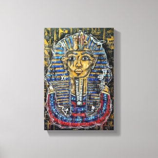 Toile Graffiti Pharaoh King Tut