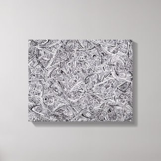 Toile Graffiti Sharpie