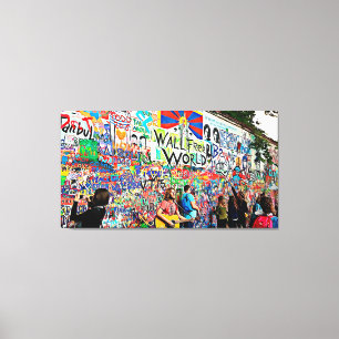 Toile Graffiti Wall street Musiciens & artistes Wall Art