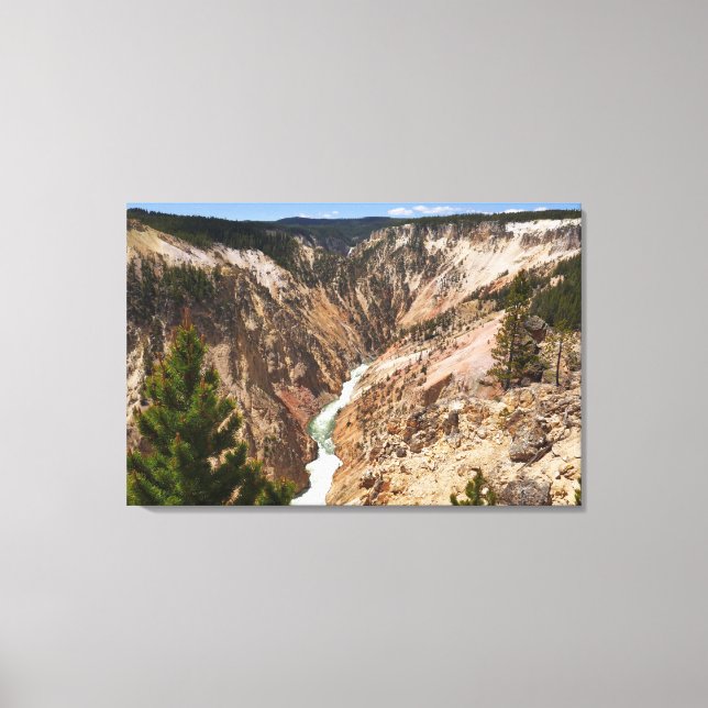 Toile Grand Canyon de Yellowstone (Recto)