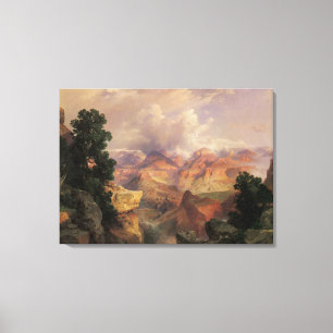 Toile Grand Canyon par Thomas Moran, Paysage Vintage