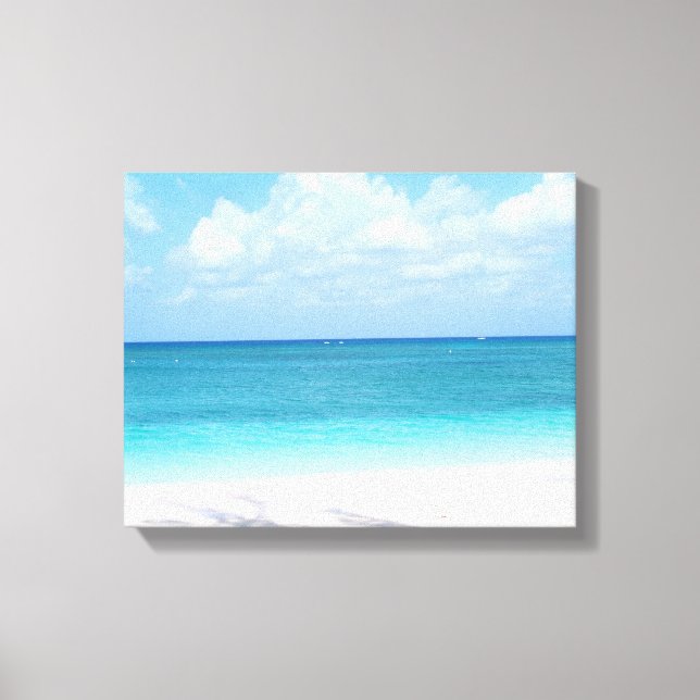 Toile Grand Cayman Island Beach & Ocean Canvas (Recto)
