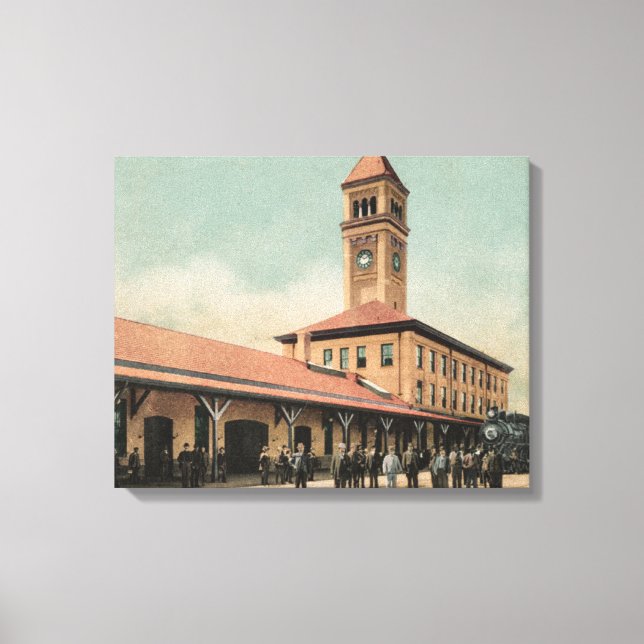 Toile Grand dépôt ferroviaire du Nord (Recto)