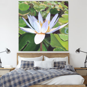 Toile Grand Fleur de Lotus