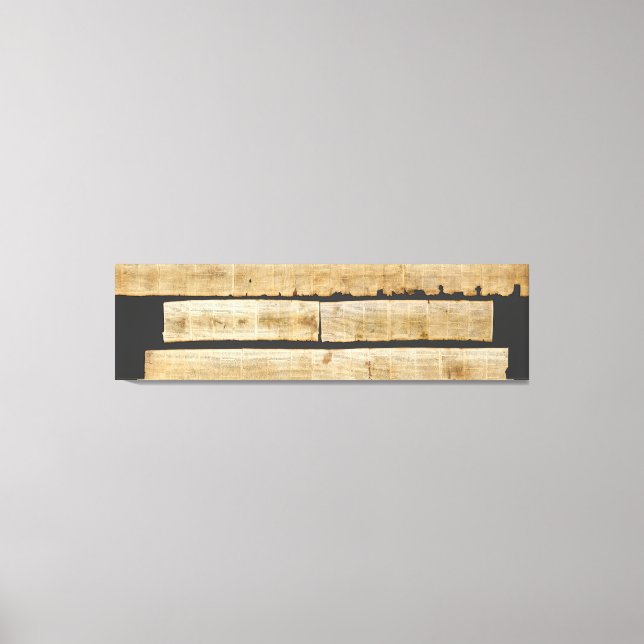 Toile Grand Isaïe Défilement Mer Morte Défilés 1QIsaa (Recto)