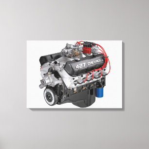 Toile Grand moteur de bloc de 427 Chevy