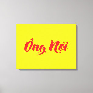 Toile Grand-père vietnamien (paternel) - Ông Noi