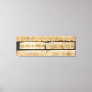 Toile Grand Rouleau d'Isaïe Manuscrits de la mer Morte 1