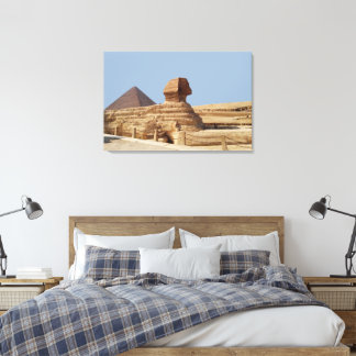 Toile Grand Sphinx sur le plateau de Gizeh. Égypte, 20 a