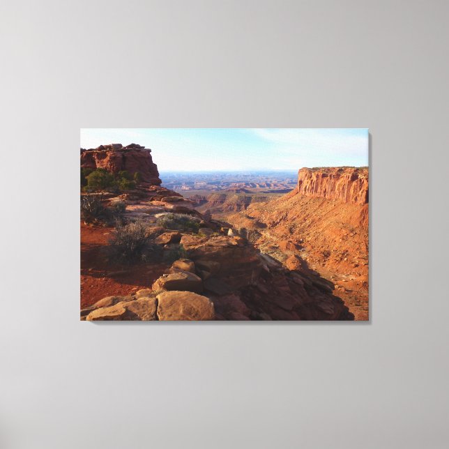 Toile Grand View Point dans le parc national des Canyonl (Recto)