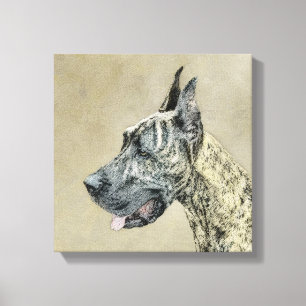 Toile Grande Danse (Brindle) Peinture - Art Chien origin