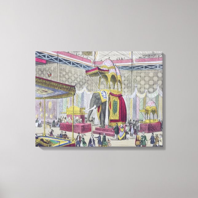 Toile Grande exposition, 1851 : Ministère des Affaires i (Recto)