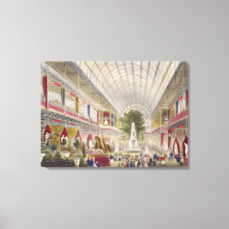 Toile Grande exposition, 1851 : Transept Sud, de Inter