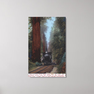 Toile Grande gare d'arbre