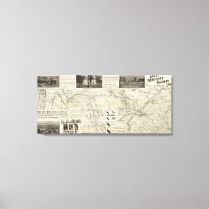 Toile Grande ligne de chemin de fer du nord