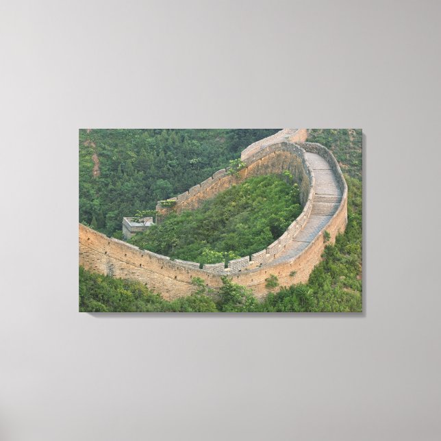 Toile Grande Muraille de Chine à Jinshanling, Chine. (Recto)
