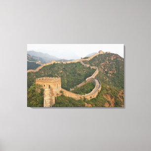 Toile Grande Muraille de Chine à Jinshanling, Chine, Asi