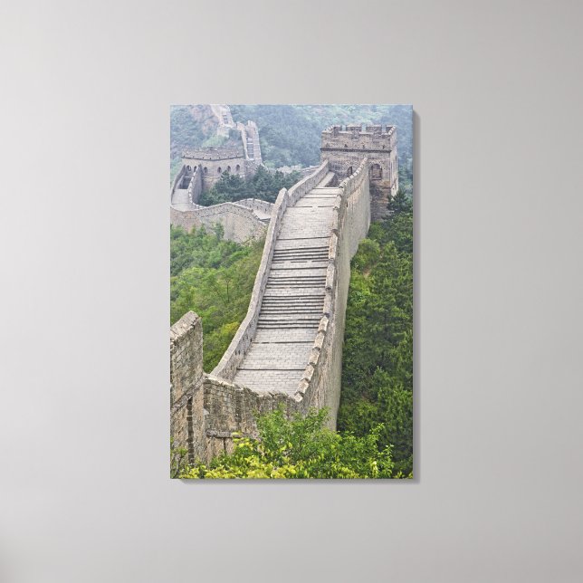 Toile Grande Muraille, Jinshanling, Chine (Recto)