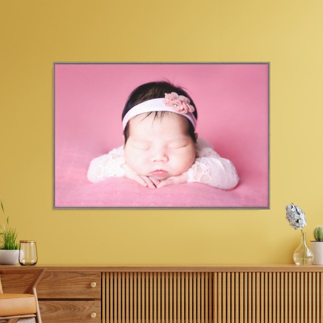 Toile Grande Photo de Bébé Unique (Insitu(Salon))