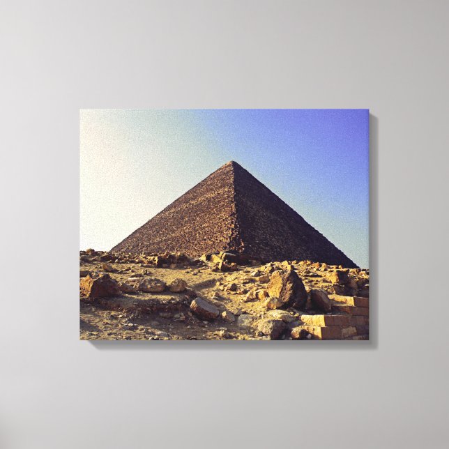 Toile Grande Pyramide de Gizeh Khoufou (Recto)