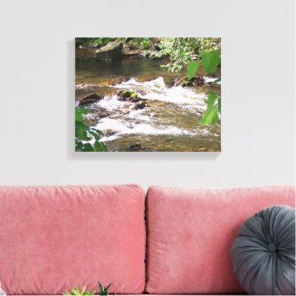 Toile Grande rivière des montagnes Smoky