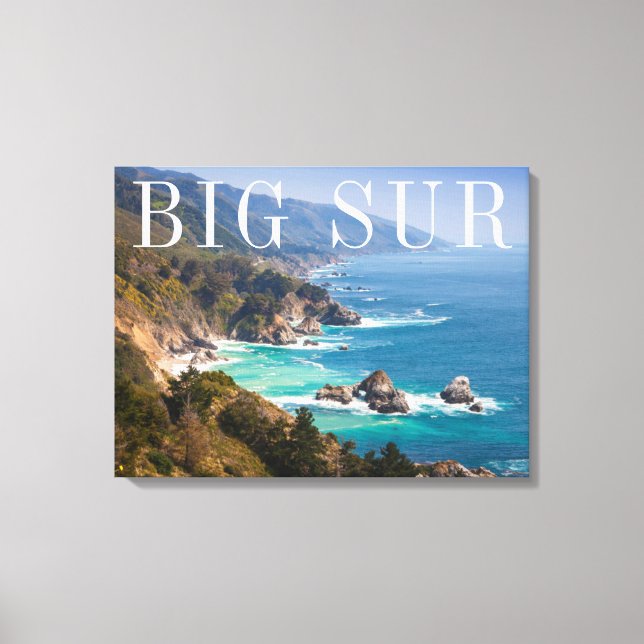 Toile Grande Sur côte californienne (Recto)