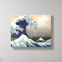 Grande vague de Kanagawa Oriental Fine Art