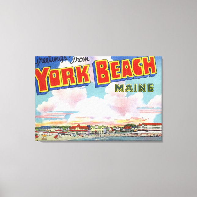 Toile Grandes Scènes De Lettre, Salutations De (Recto)