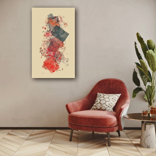 Toile Grands Carrés III (Créateur téléchargé)