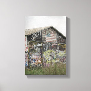 Toile Grange Graffitti en Iowa