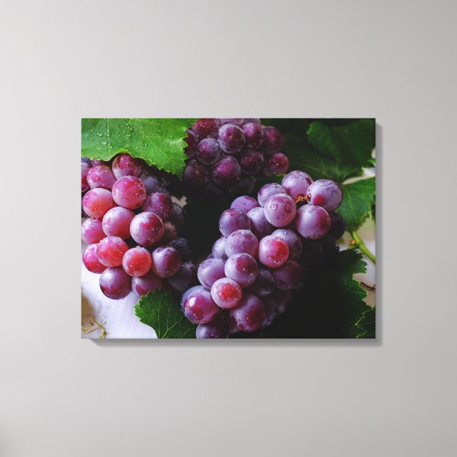 Toile Grapevine Fruit Photographie (Recto)