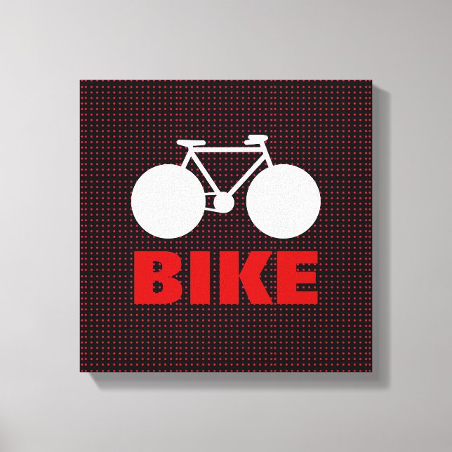Toile graphic bike (Recto)