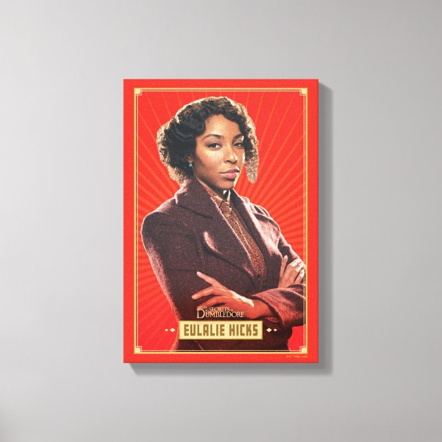 Toile Graphique de caractères Eulalie Hicks (Recto)